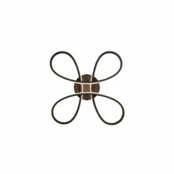 Plafonnier Trio FLY LED Noir, 1 lumière