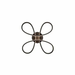 Plafonnier Trio FLY LED Noir, 1 lumière