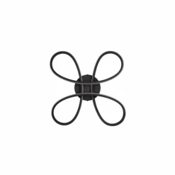 Plafonnier Trio FLY LED Noir, 1 lumière