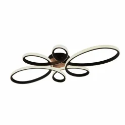 Plafonnier Trio FLY LED Noir, 1 lumière