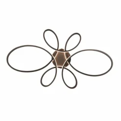 Plafonnier Trio FLY LED Noir, 1 lumière