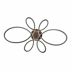 Plafonnier Trio FLY LED Noir, 1 lumière