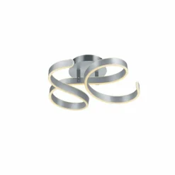 Plafonnier Trio Francis LED Aluminium, 1 lumière