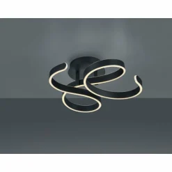 Plafonnier Trio Francis LED Anthracite, 1 lumière