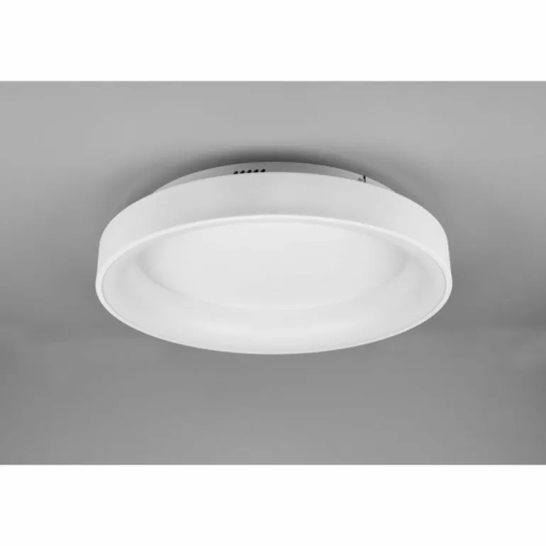 Plafonnier Trio Girona LED Blanc, 1 lumière, Télécommandes