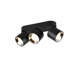 Plafonnier Trio GUAYANA Noir, 3 lumières