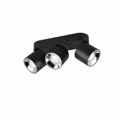 Plafonnier Trio GUAYANA Noir, 3 lumières