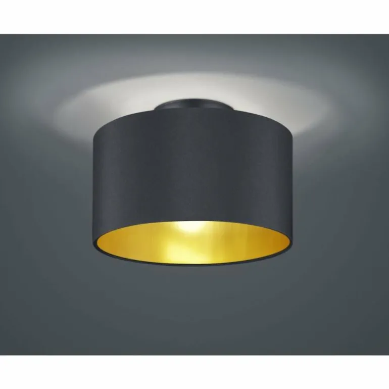 Plafonnier Trio HOSTEL Noir, 2 lumières