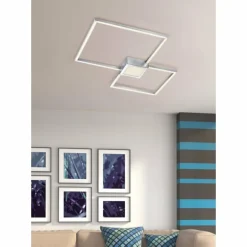 Plafonnier Trio HYDRA LED Nickel mat, 1 lumière