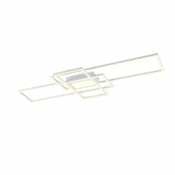Plafonnier Trio Irvine LED Blanc, 1 lumière, Télécommandes