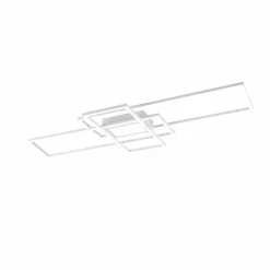 Plafonnier Trio Irvine LED Blanc, 1 lumière, Télécommandes