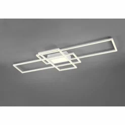 Plafonnier Trio Irvine LED Blanc, 1 lumière, Télécommandes