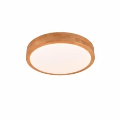 Plafonnier Trio ISEO LED Bois clair, 1 lumière