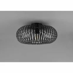 Plafonnier Trio Johann Noir, 1 lumière