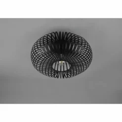 Plafonnier Trio Johann Noir, 1 lumière