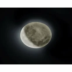 Plafonnier Trio Leuchten LUNAR LED Blanc, 1 lumière, Télécommandes