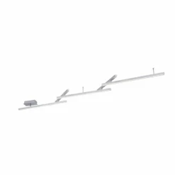 Plafonnier Trio Leuchten WiZ MELBY LED Nickel mat, 1 lumière, Télécommandes, Changeur de couleurs
