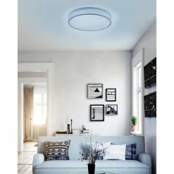 Plafonnier Trio Leuchten WiZ DIAMO LED Blanc, 1 lumière, Télécommandes, Changeur de couleurs