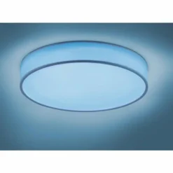 Plafonnier Trio Leuchten WiZ DIAMO LED Blanc, 1 lumière, Télécommandes, Changeur de couleurs
