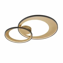 Plafonnier Trio Leuchten GRANADA LED Noir, 1 lumière