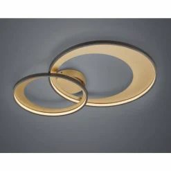 Plafonnier Trio Leuchten GRANADA LED Noir, 1 lumière