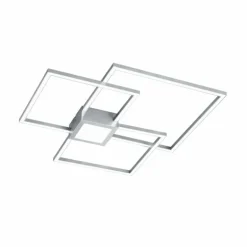 Plafonnier Trio Leuchten HYDRA LED Nickel mat, 1 lumière