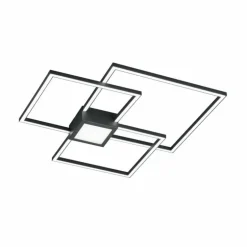 Plafonnier Trio Leuchten HYDRA LED Anthracite, 1 lumière