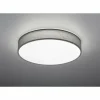Plafonnier Trio LUGANO LED Gris, 1 lumière, Télécommandes