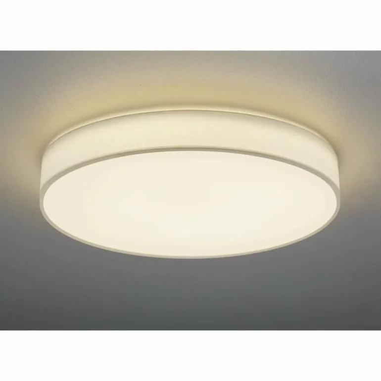 Plafonnier Trio LUGANO LED Blanc, 1 lumière, Télécommandes