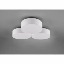 Plafonnier Trio Lugano LED Blanc, 1 lumière