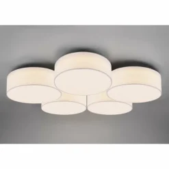 Plafonnier Trio Lugano LED Blanc, 1 lumière