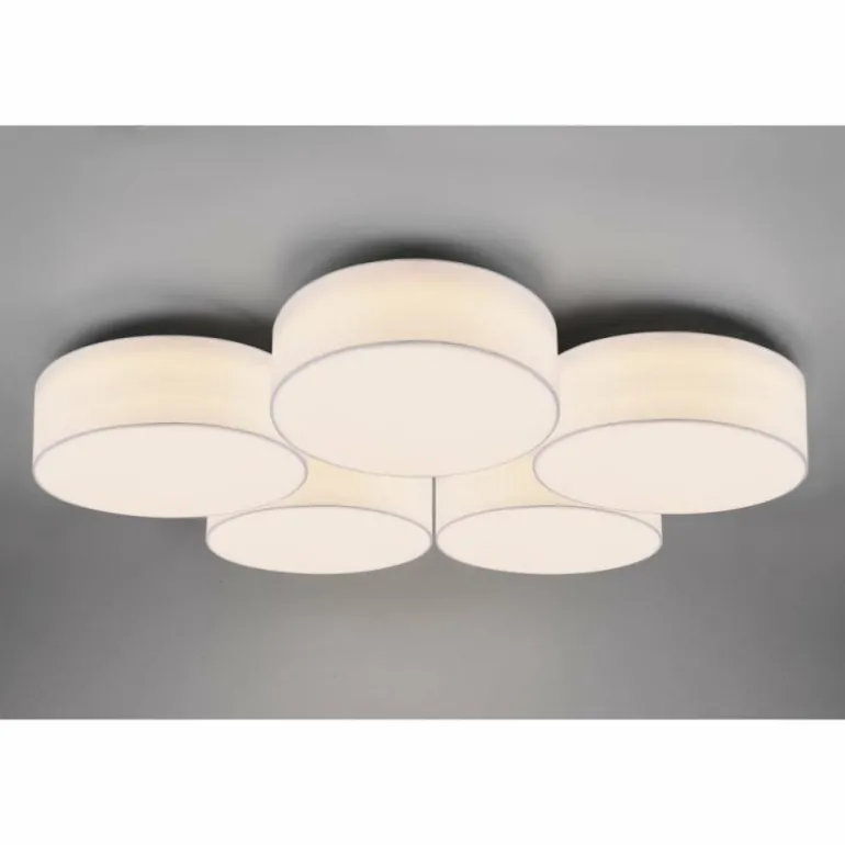 Plafonnier Trio Lugano LED Blanc, 1 lumière