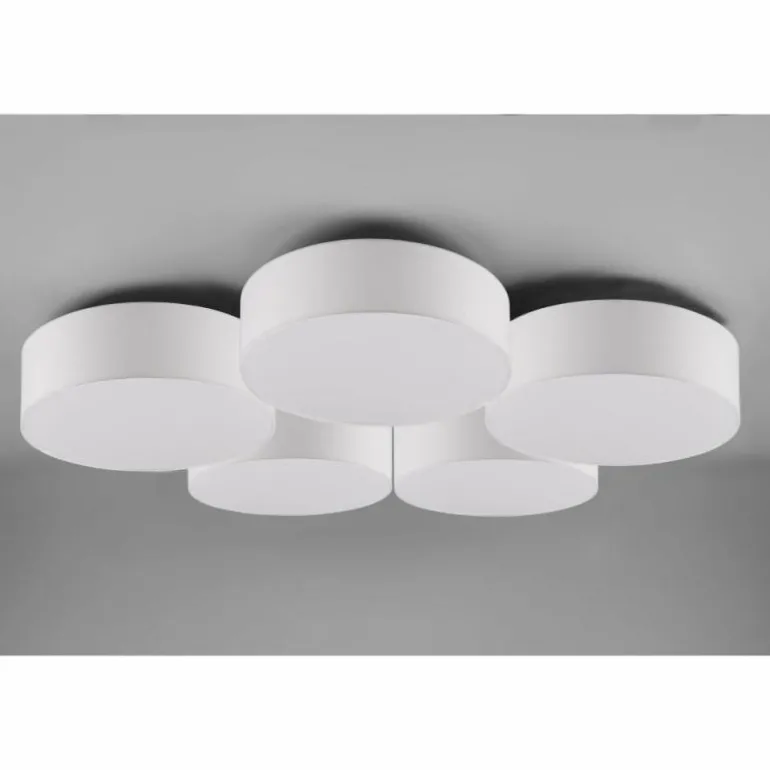 Plafonnier Trio Lugano LED Blanc, 1 lumière