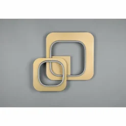 Plafonnier Trio Lugo LED Noir doré, 1 lumière