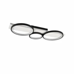 Plafonnier Trio Medera LED Noir, Blanc, 1 lumière