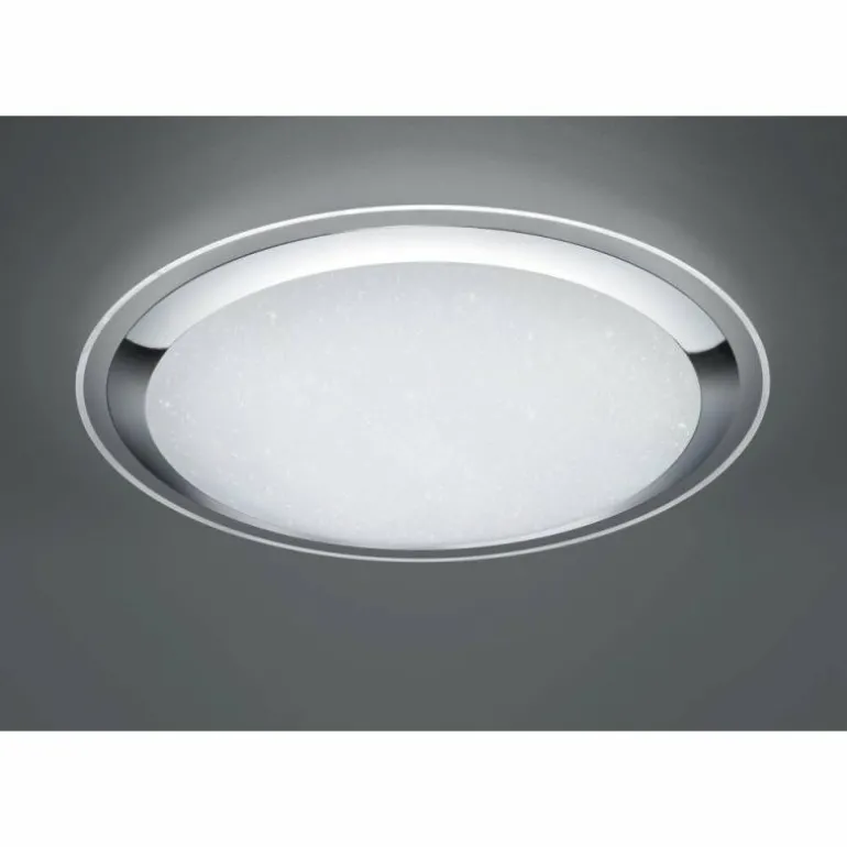 Plafonnier Trio MIKO LED Blanc, 1 lumière, Télécommandes