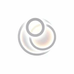 Plafonnier Trio Mita LED Blanc, 1 lumière, Télécommandes