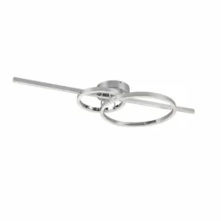 Plafonnier Trio MONTILLA LED Chrome, 1 lumière, Télécommandes