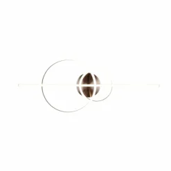 Plafonnier Trio MONTILLA LED Nickel mat, 1 lumière, Télécommandes