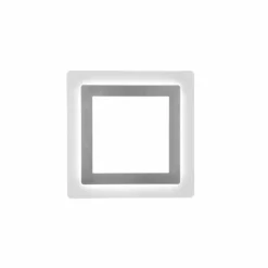 Plafonnier Trio MORGAN LED Nickel mat, 1 lumière, Télécommandes