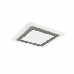 Plafonnier Trio MORGAN LED Nickel mat, 1 lumière, Télécommandes