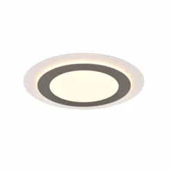 Plafonnier Trio MORGAN LED Nickel mat, 1 lumière, Télécommandes