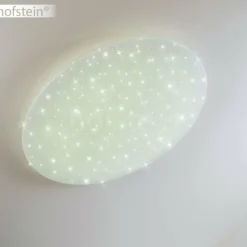 Plafonnier Trio NAGANO LED Blanc, 1 lumière, Télécommandes, Changeur de couleurs