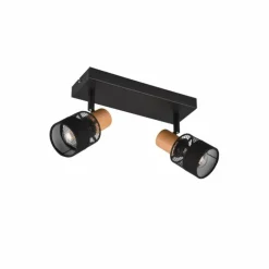 Plafonnier Trio NANDINI Noir, 2 lumières