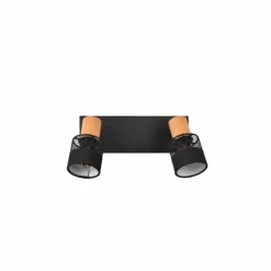 Plafonnier Trio NANDINI Noir, 2 lumières