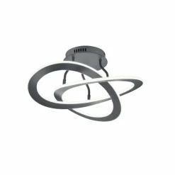 Plafonnier Trio OAKLAND LED Anthracite, 1 lumière