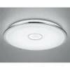 Plafonnier Trio OSAKA LED Chrome, 1 lumière, Télécommandes