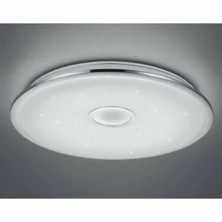 Plafonnier Trio OSAKA LED Chrome, 1 lumière, Télécommandes