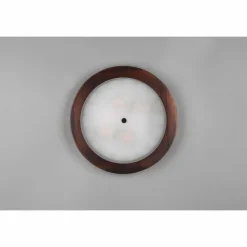 Plafonnier Trio Pali Bois foncé, 2 lumières