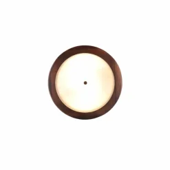 Plafonnier Trio Pali Bois foncé, 2 lumières